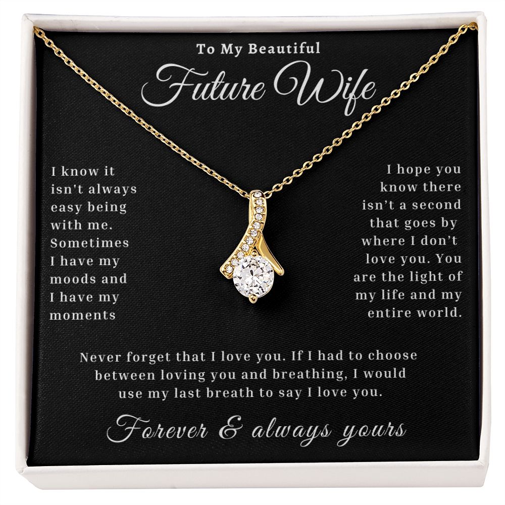 To My Beautiful | Future Wife-Alluring Beauty Necklace