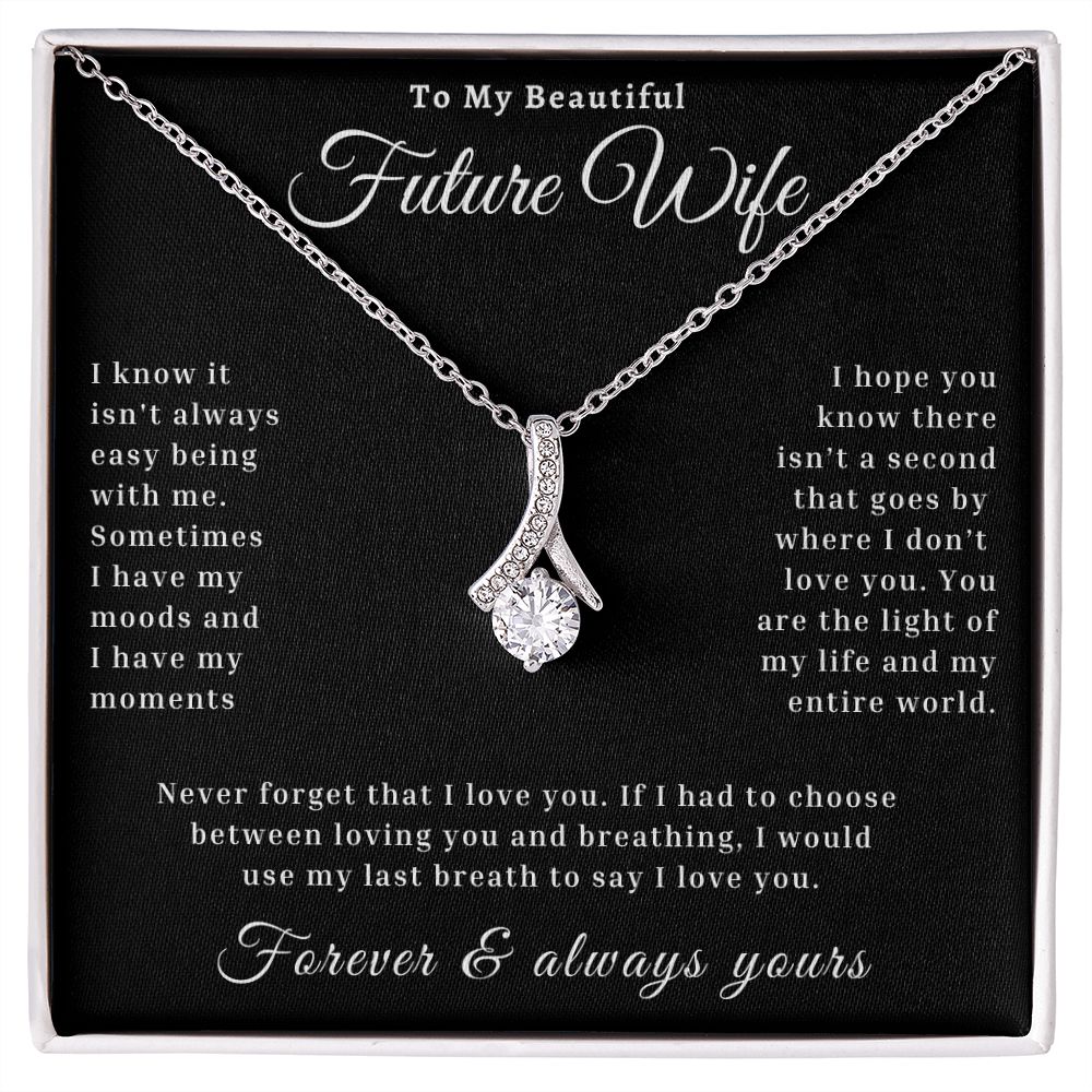 To My Beautiful | Future Wife-Alluring Beauty Necklace