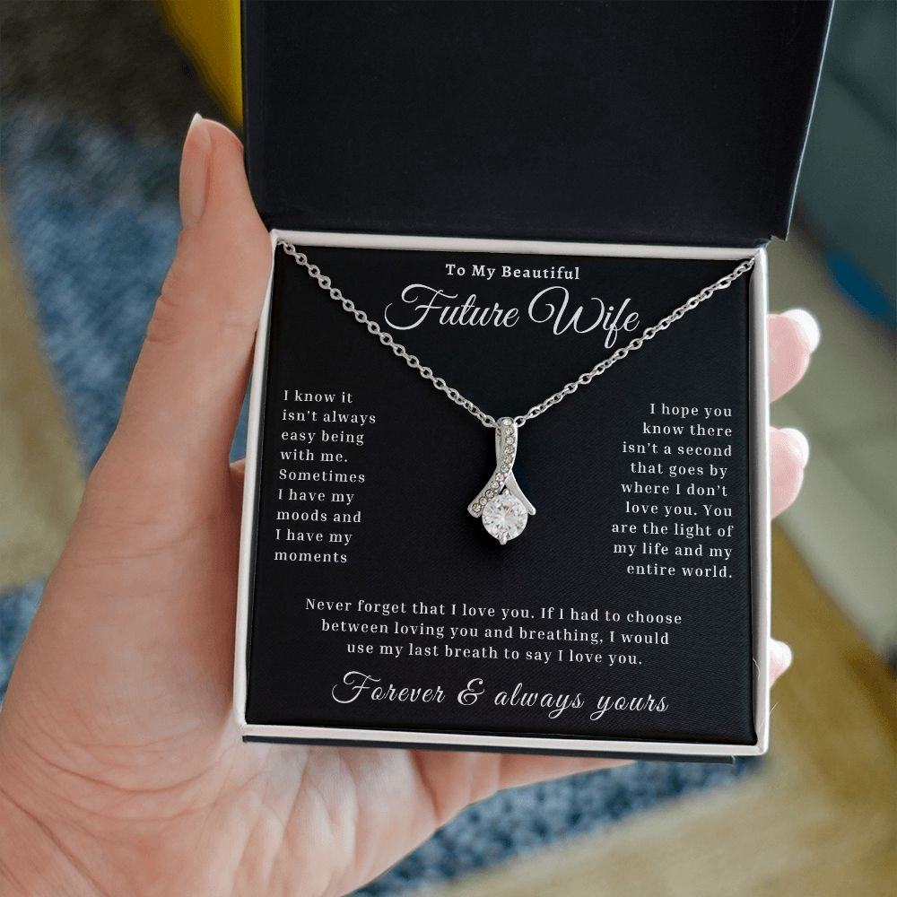 To My Beautiful | Future Wife-Alluring Beauty Necklace