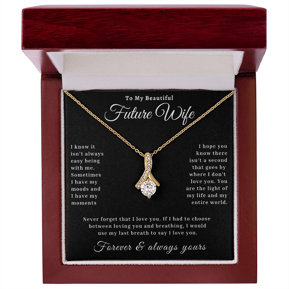 To My Beautiful | Future Wife-Alluring Beauty Necklace