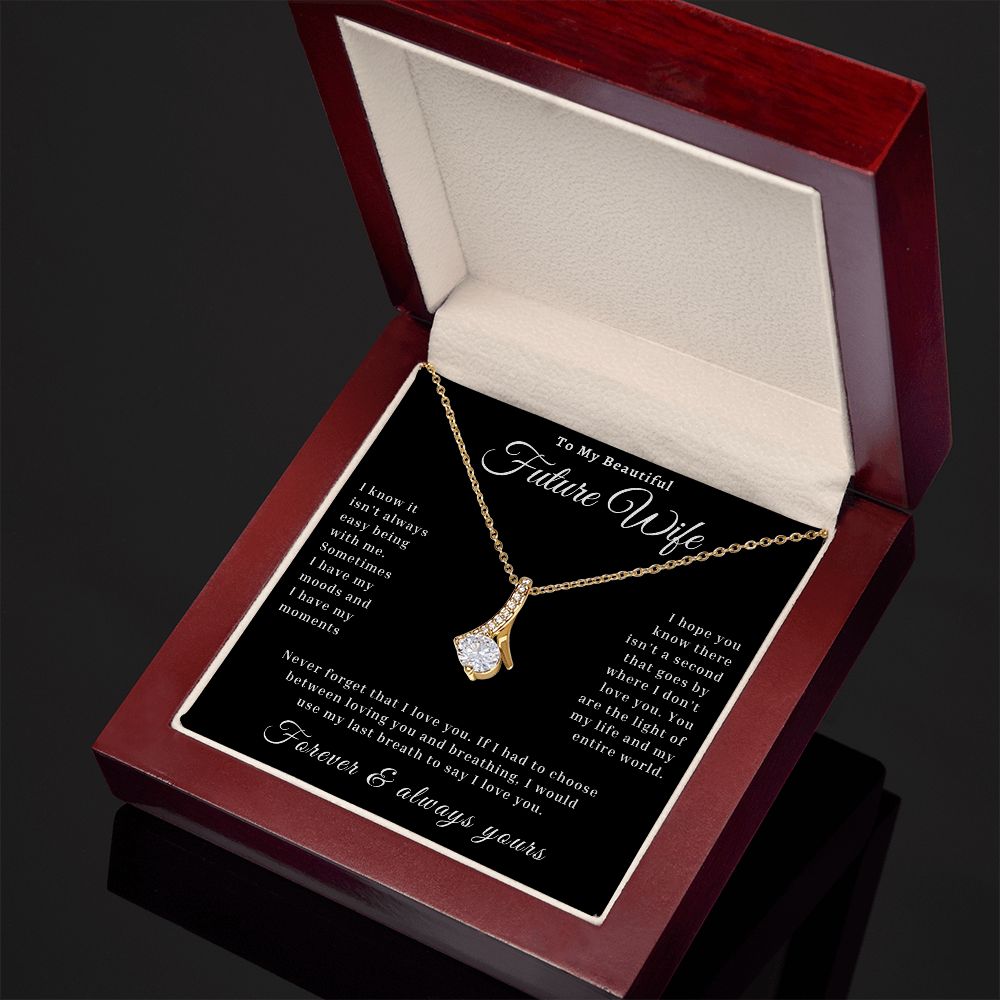 To My Beautiful | Future Wife-Alluring Beauty Necklace