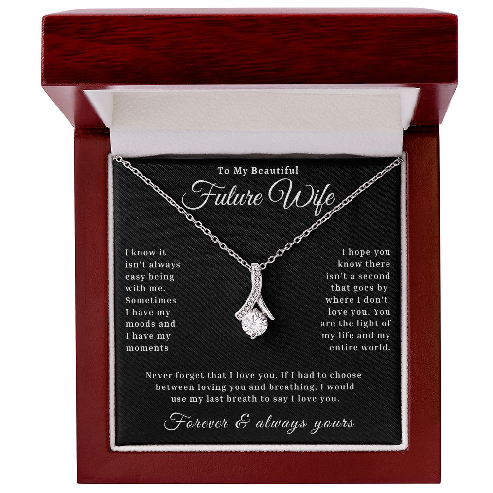 To My Beautiful | Future Wife-Alluring Beauty Necklace