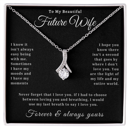 To My Beautiful | Future Wife-Alluring Beauty Necklace