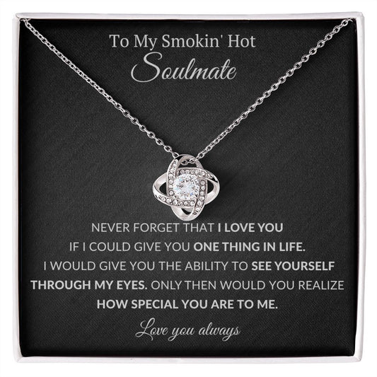 My Smokin' Hot | Never Forget- Love Knot Necklace